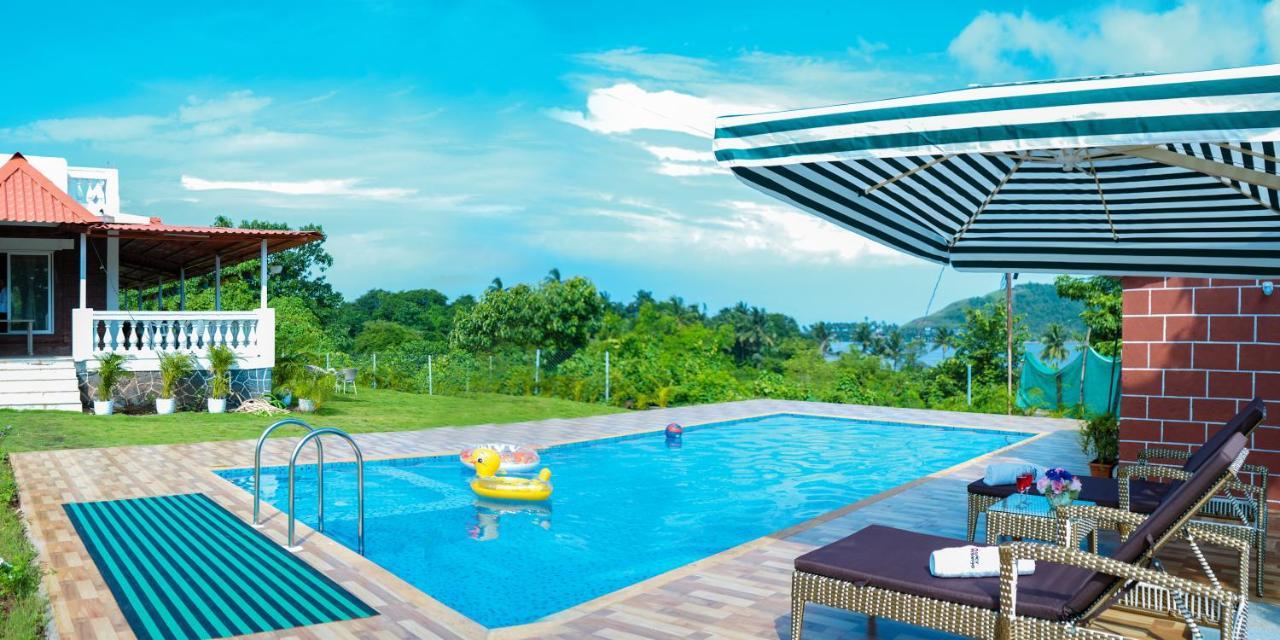Spicy Mango Ocean Paradise - Luxurious Sea View Villa In Alibaug Christpada Eksteriør bilde